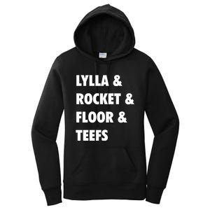 LYLLA & ROCKET & FLOOR & TEEFS Women's Pullover Hoodie