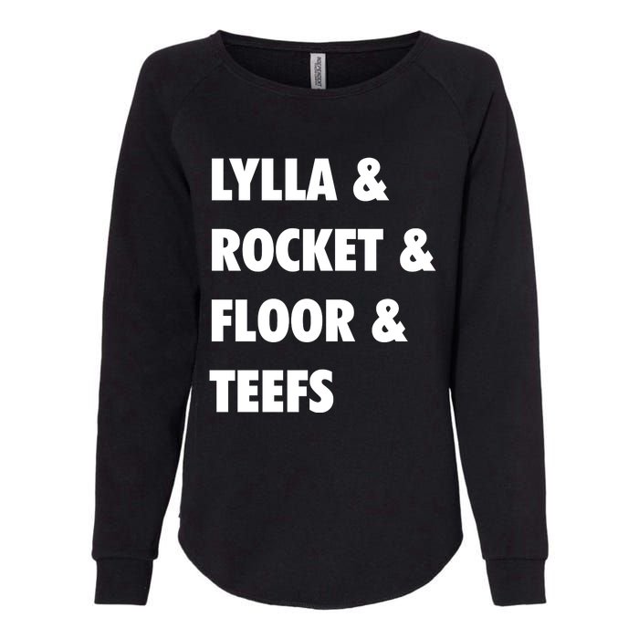 LYLLA & ROCKET & FLOOR & TEEFS Womens California Wash Sweatshirt