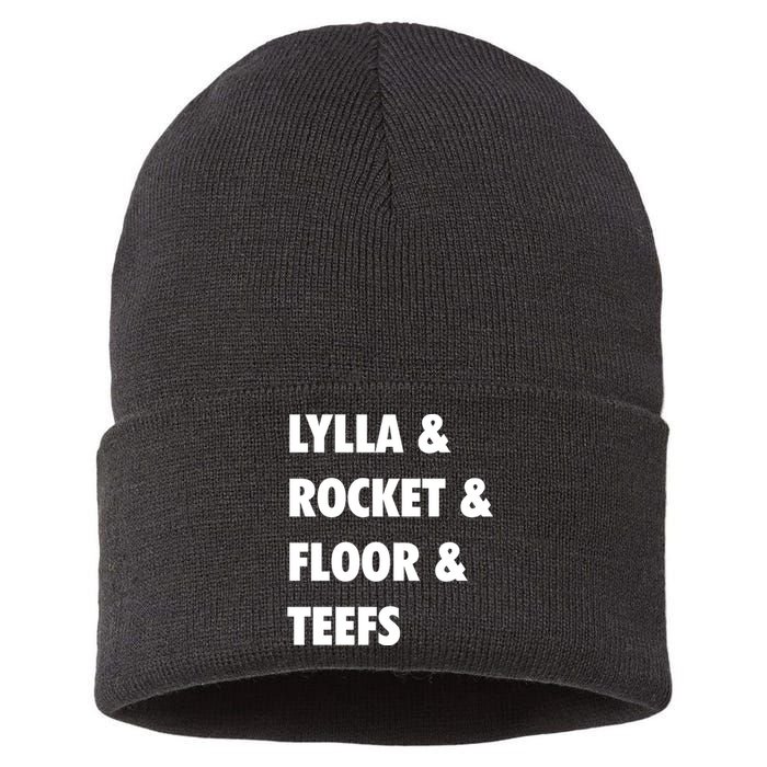 LYLLA & ROCKET & FLOOR & TEEFS Sustainable Knit Beanie