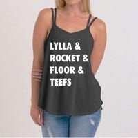 LYLLA & ROCKET & FLOOR & TEEFS Women's Strappy Tank