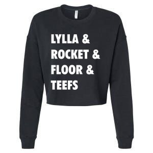 LYLLA & ROCKET & FLOOR & TEEFS Cropped Pullover Crew