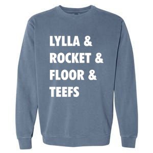 LYLLA & ROCKET & FLOOR & TEEFS Garment-Dyed Sweatshirt