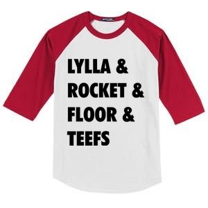 LYLLA & ROCKET & FLOOR & TEEFS Kids Colorblock Raglan Jersey