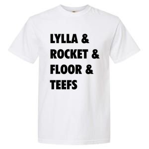 LYLLA & ROCKET & FLOOR & TEEFS Garment-Dyed Heavyweight T-Shirt