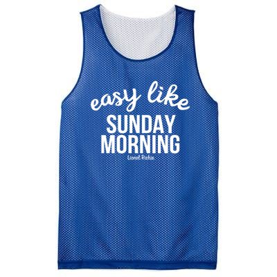 Lionel Richie Gift Sunday Morning Gift Mesh Reversible Basketball Jersey Tank