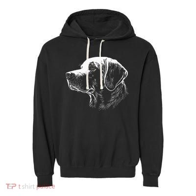 Labrador Retriever Gifts Lab Dog Garment-Dyed Fleece Hoodie