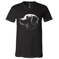 Labrador Retriever Gifts Lab Dog V-Neck T-Shirt