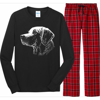 Labrador Retriever Gifts Lab Dog Long Sleeve Pajama Set