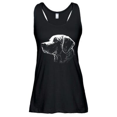 Labrador Retriever Gifts Lab Dog Ladies Essential Flowy Tank