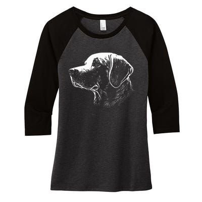 Labrador Retriever Gifts Lab Dog Women's Tri-Blend 3/4-Sleeve Raglan Shirt