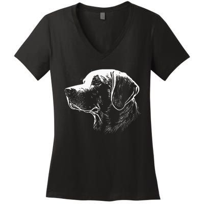 Labrador Retriever Gifts Lab Dog Women's V-Neck T-Shirt