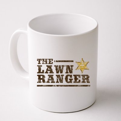 Lawn Ranger Grass Mower Mowing FatherS Day Gardening Mug