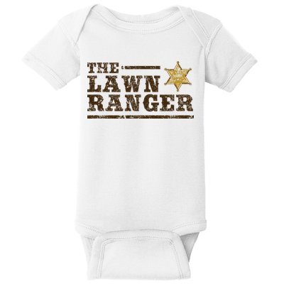 Lawn Ranger Grass Mower Mowing FatherS Day Gardening Baby Bodysuit