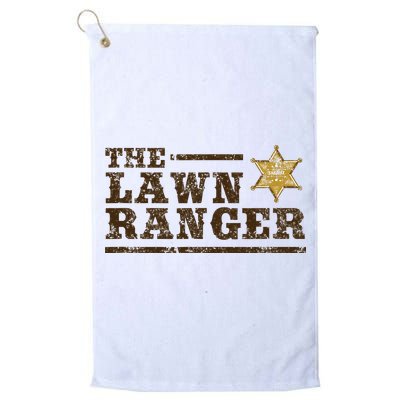 Lawn Ranger Grass Mower Mowing FatherS Day Gardening Golf Towel