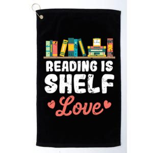 Lets Read! Gear For Educators Students And School Staff Gift Platinum Collection Golf Towel