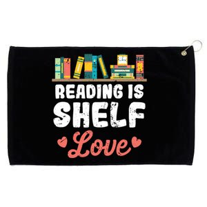 Lets Read! Gear For Educators Students And School Staff Gift Grommeted Golf Towel