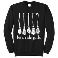 Lets Ride Girls Witches Halloween Sanderson Sister Sweatshirt