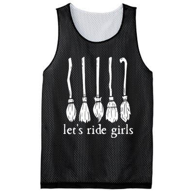 Lets Ride Girls Witches Halloween Sanderson Sister Mesh Reversible Basketball Jersey Tank