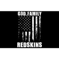 Loudon Redskins God. Family. Vintage Usa Flag Bumper Sticker