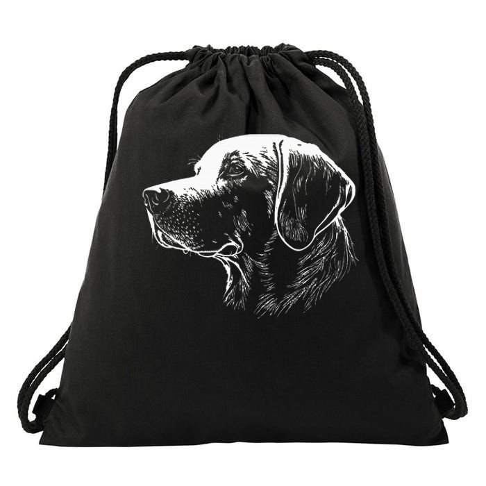 Labrador Retriever Gifts Lab Dog Drawstring Bag