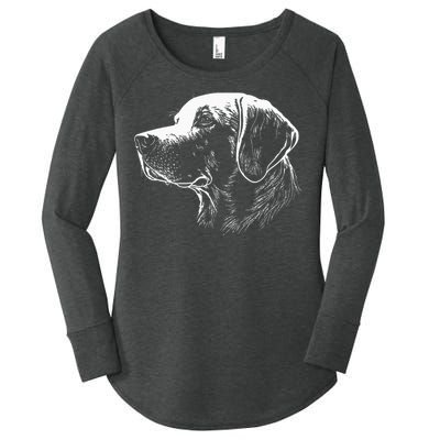 Labrador Retriever Gifts Lab Dog Women's Perfect Tri Tunic Long Sleeve Shirt