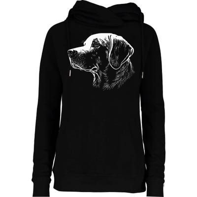 Labrador Retriever Gifts Lab Dog Womens Funnel Neck Pullover Hood