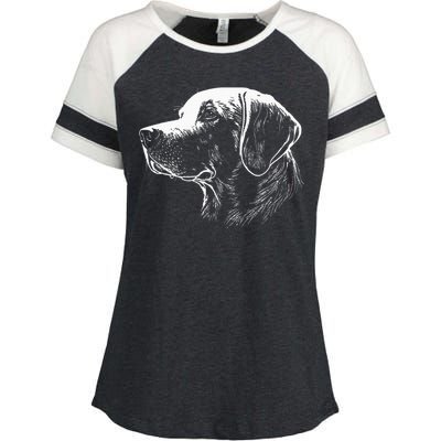 Labrador Retriever Gifts Lab Dog Enza Ladies Jersey Colorblock Tee