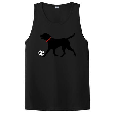 Labrador Retriever Great Gift Play Soccer Black Lab Soccer PosiCharge Competitor Tank