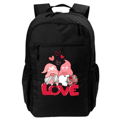 Love Romantic Gnome Couple Valentines Day Backpack
