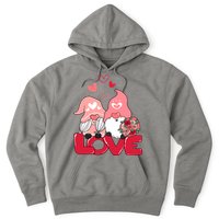 Love Romantic Gnome Couple Valentines Day Hoodie