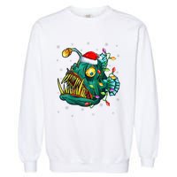 LightUp Reindeer Hat for Anglerfish Christmas Festivities Garment-Dyed Sweatshirt