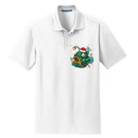 LightUp Reindeer Hat for Anglerfish Christmas Festivities Dry Zone Grid Polo