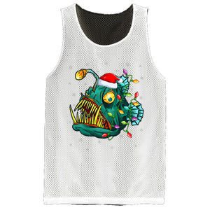 LightUp Reindeer Hat for Anglerfish Christmas Festivities Mesh Reversible Basketball Jersey Tank