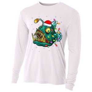 LightUp Reindeer Hat for Anglerfish Christmas Festivities Cooling Performance Long Sleeve Crew