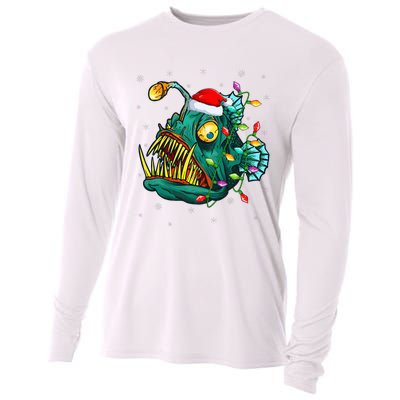 LightUp Reindeer Hat for Anglerfish Christmas Festivities Cooling Performance Long Sleeve Crew