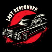Last Responder Hearse Death Funny Dark Humor Morbid Alt Goth Impact Tech Backpack
