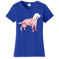 Labrador Retriever Heart Dog Valentine's Day Gift Women's T-Shirt