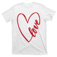 Love Romantic Heart T-Shirt