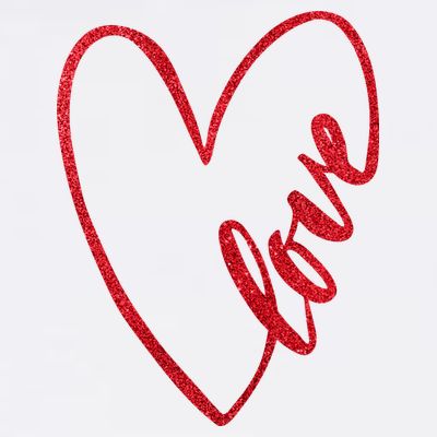 Love Romantic Heart T-Shirt