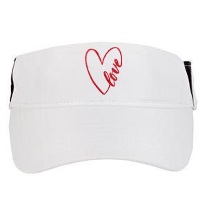 Love Romantic Heart Adult Drive Performance Visor