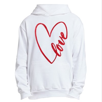 Love Romantic Heart Urban Pullover Hoodie