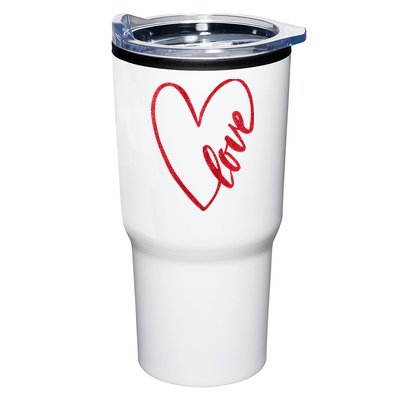 Love Romantic Heart Tumbler