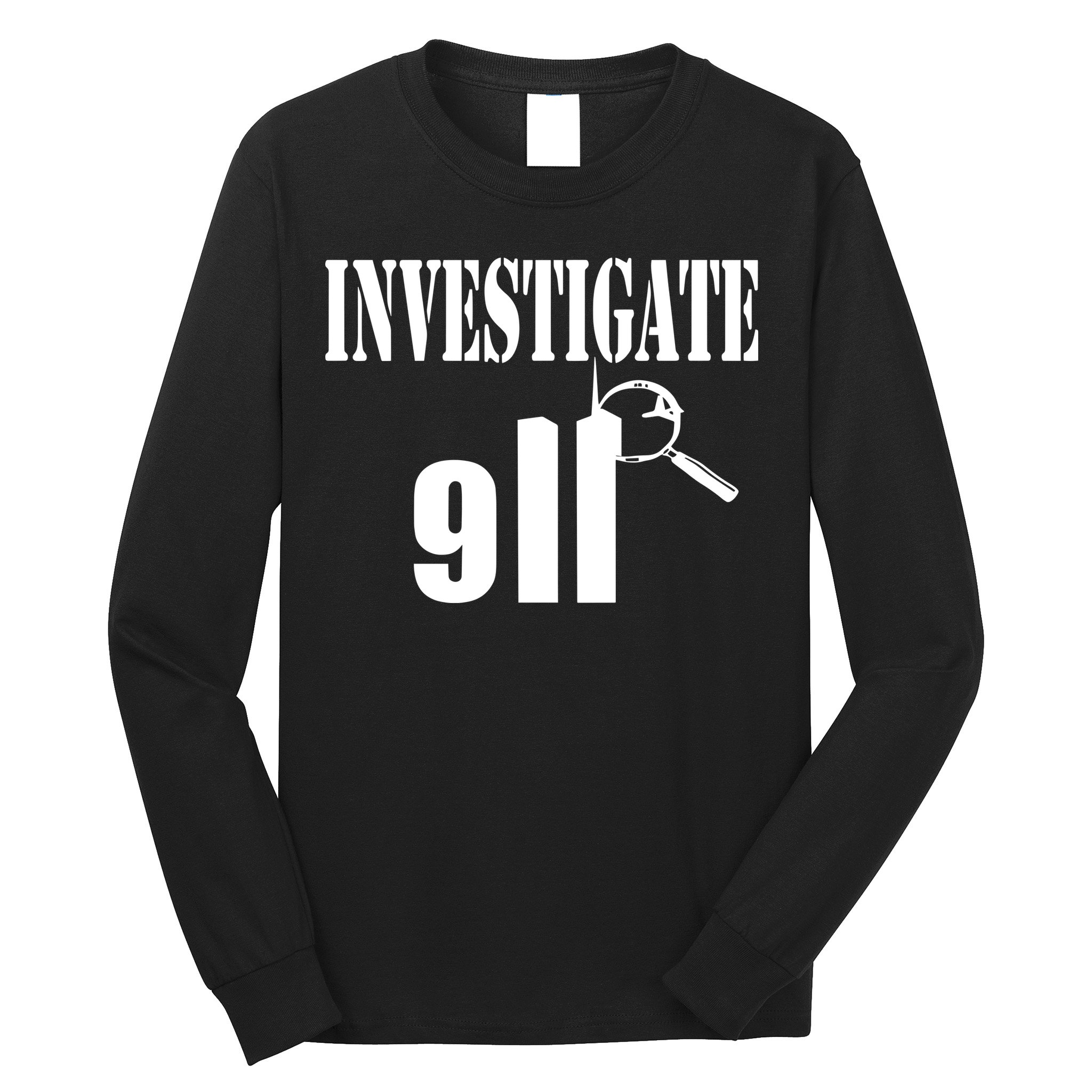 Luke Rudkowski Investigate 911 Long Sleeve Shirt