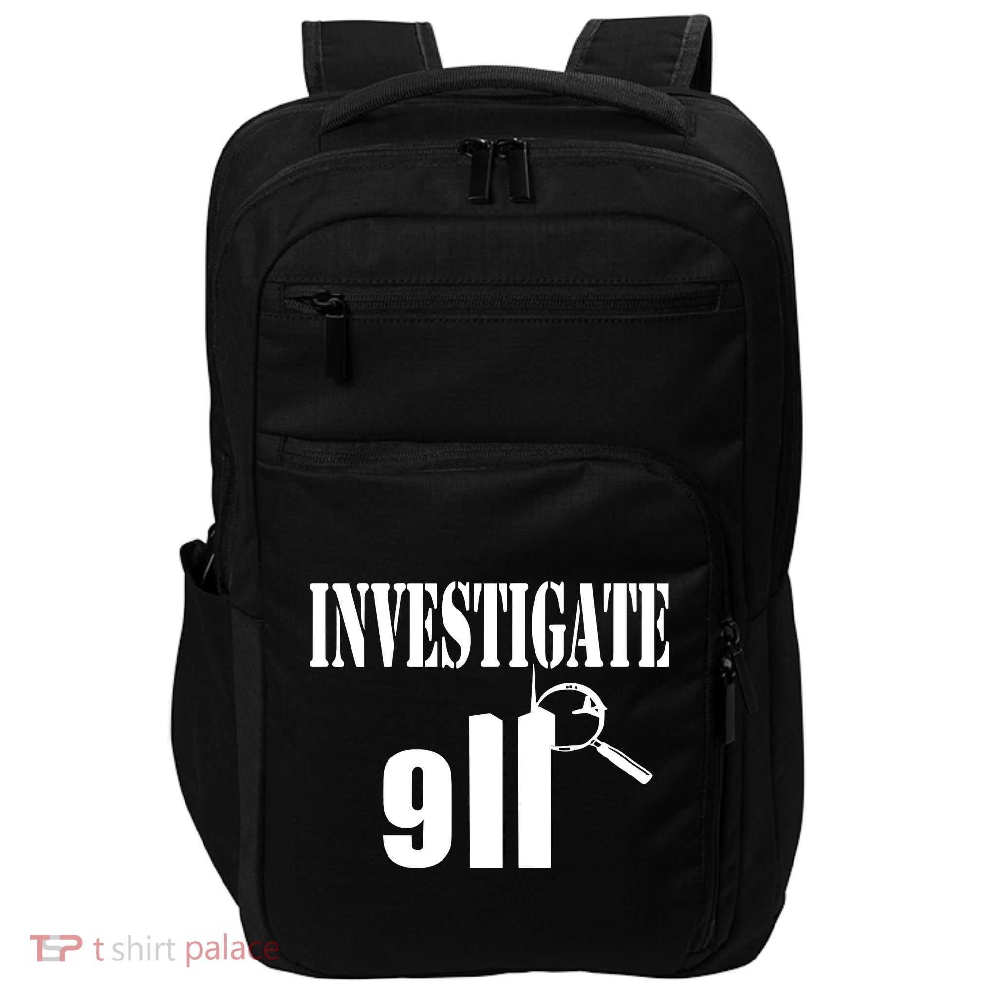 Luke Rudkowski Investigate 911 Impact Tech Backpack