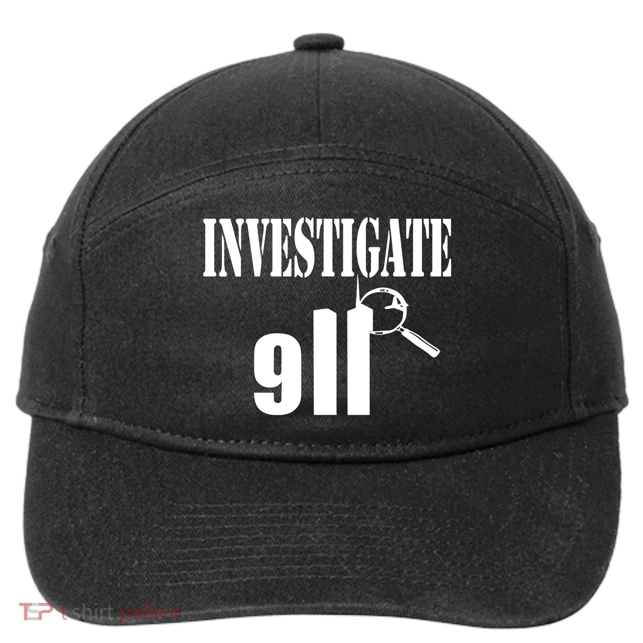 Luke Rudkowski Investigate 911 7-Panel Snapback Hat