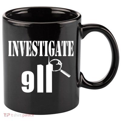 Luke Rudkowski Investigate 911 11oz C Handle Ceramic Mug