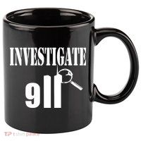 Luke Rudkowski Investigate 911 11oz C Handle Ceramic Mug