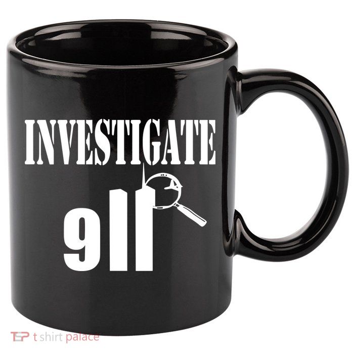 Luke Rudkowski Investigate 911 11oz C Handle Ceramic Mug