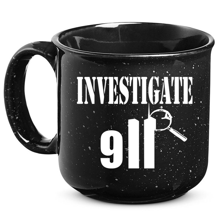 Luke Rudkowski Investigate 911 15oz Campfire Ceramic Mug