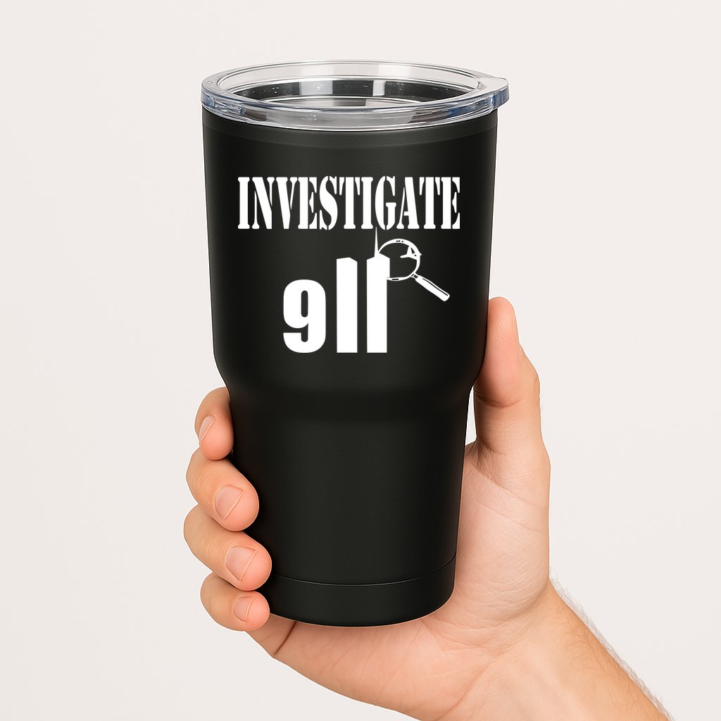 Luke Rudkowski Investigate 911 Tumbler